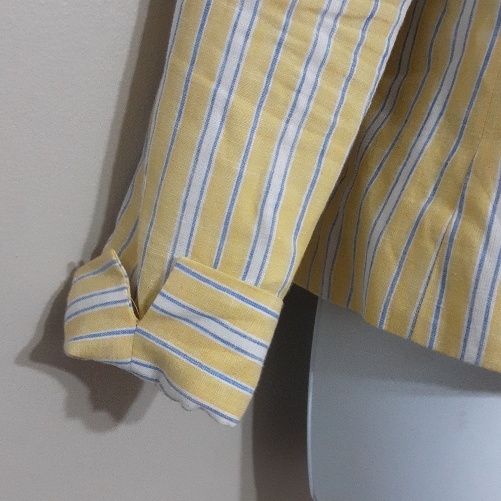 Draper jeams blazer jacket women XS striped lined blend casual office career - Picture 3 of 9